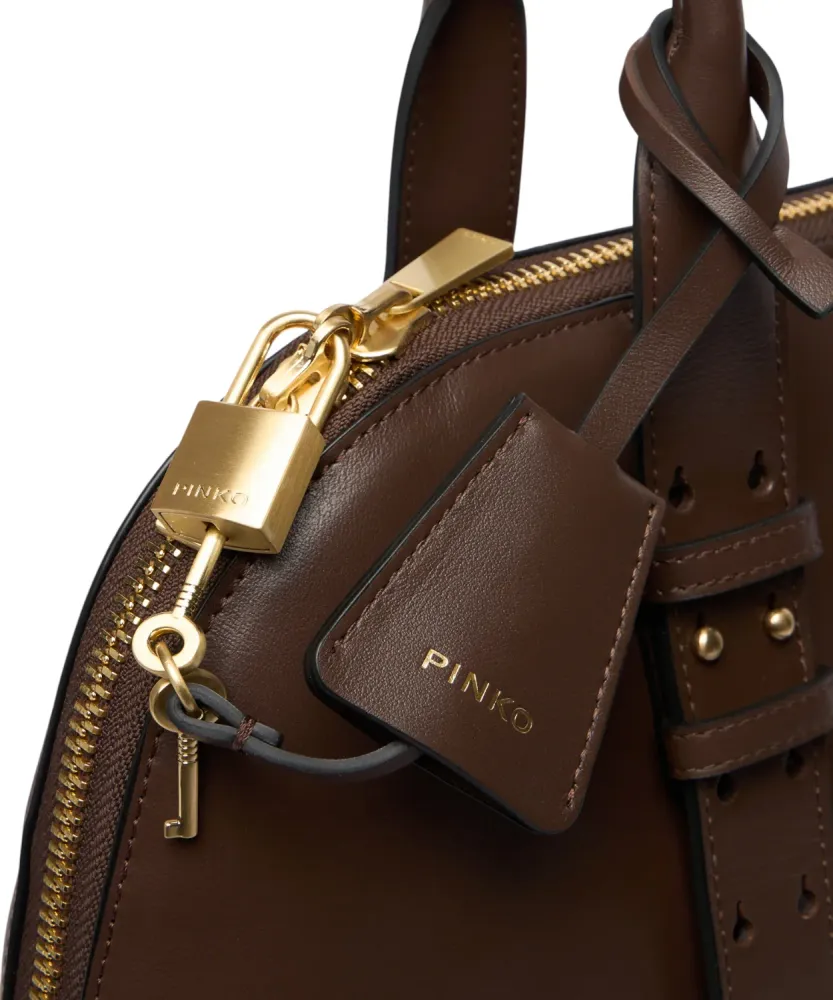 Pinko Medium Bowling Bag Zip