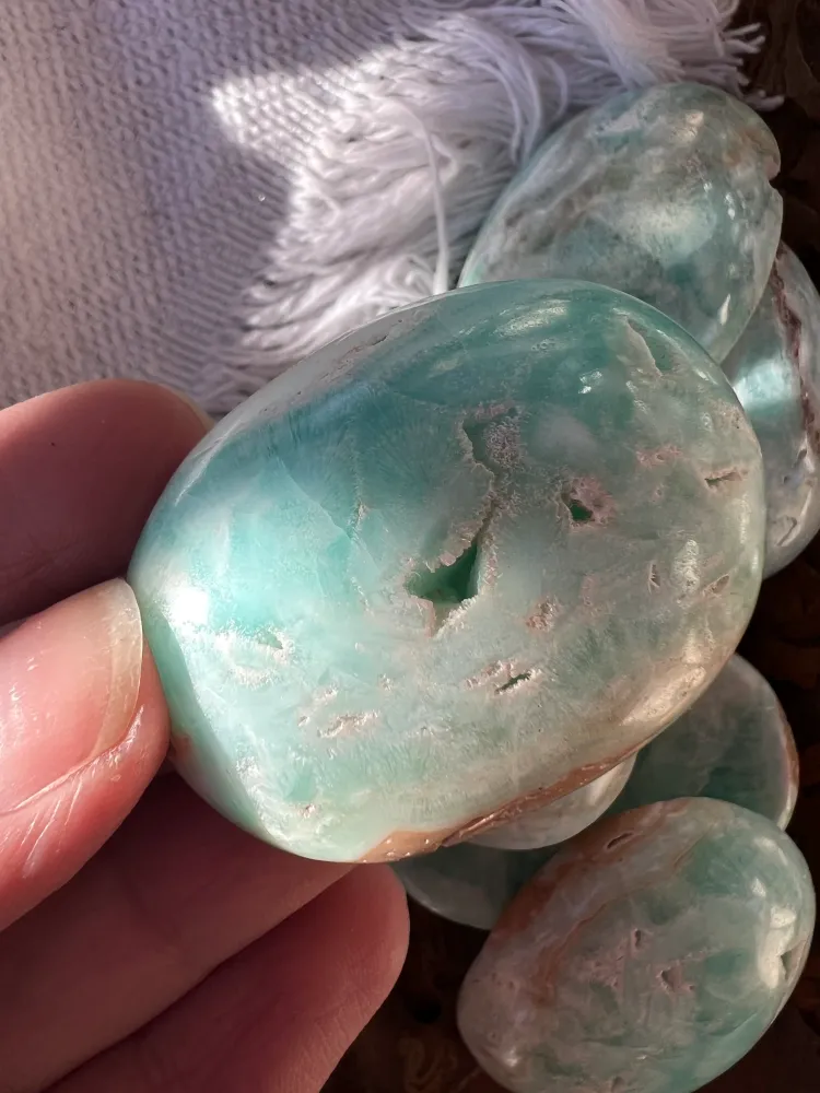 Pochet stone син аргонит m4