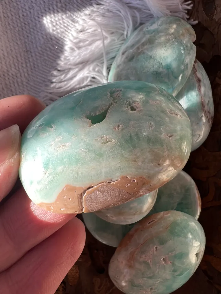 Pochet stone син аргонит m4