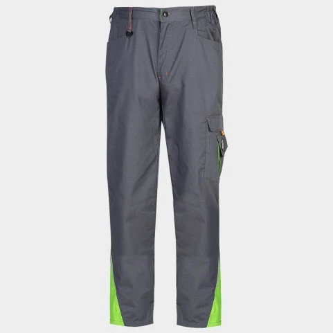 PRISMA SUMMER TROUSERS панталон сив/зелен П/ПЕ 190гр W1129T