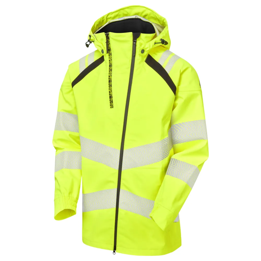 Pulsar Life Мъжка водоустойчива яке с висока видимост в жълто LFE909 Pulsar Workwear
