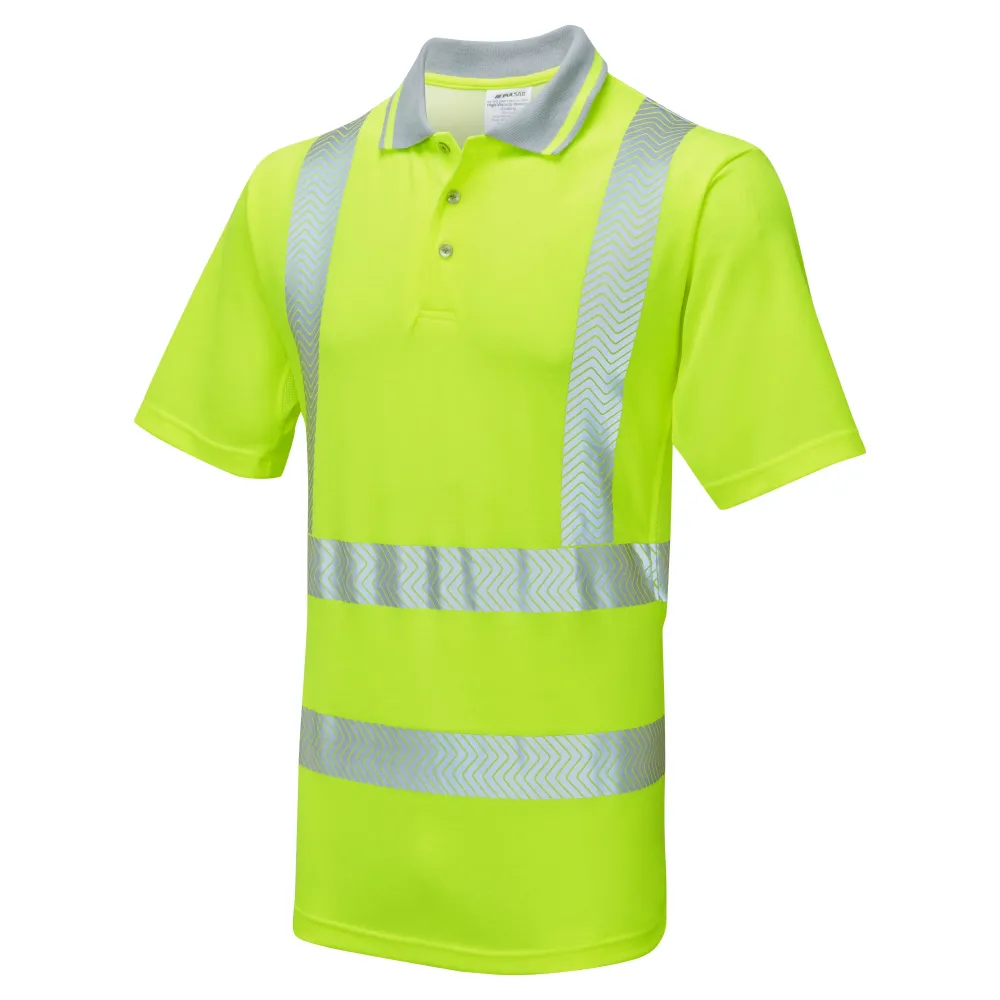 Pulsar Life Мъжка жълта пола с къс ръкав LFE923-NB Pulsar Workwear