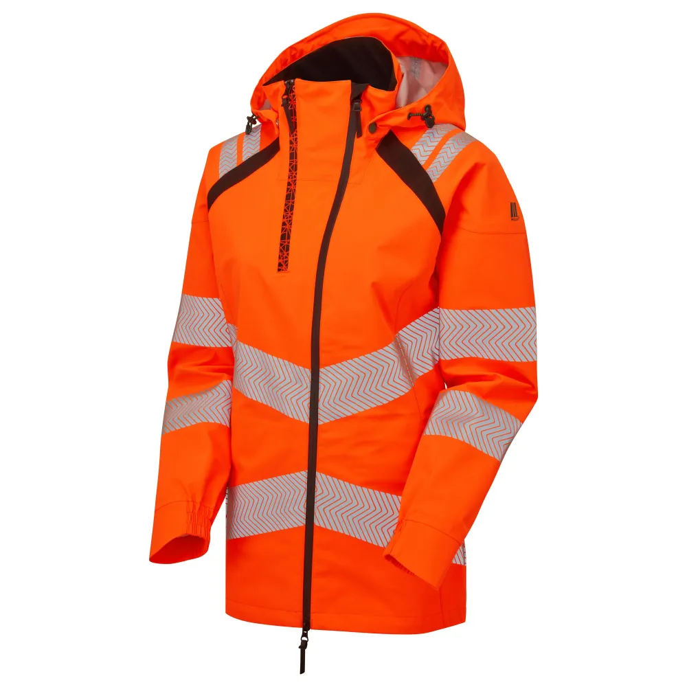 Pulsar Life Мъжка водоустойчива яке Rail Spec Hi Vis Orange LFE910 Pulsar Workwear