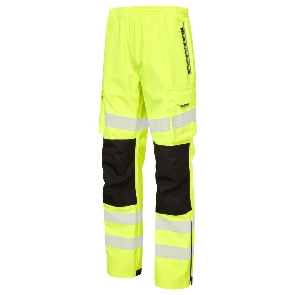 Pulsar Life Hi Vis Жълти водоустойчиви панталони LFE906 Pulsar Workwear