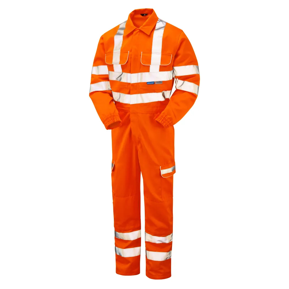 Pulsar Protect Hi Vis Combat Orange Rail Spec гащеризон PR339 Pulsar Workwear