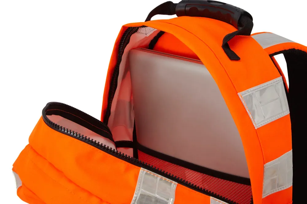 Pulsar Protect Hi Vis Orange Tear Apart Cordura раница PR549 Pulsar Workwear