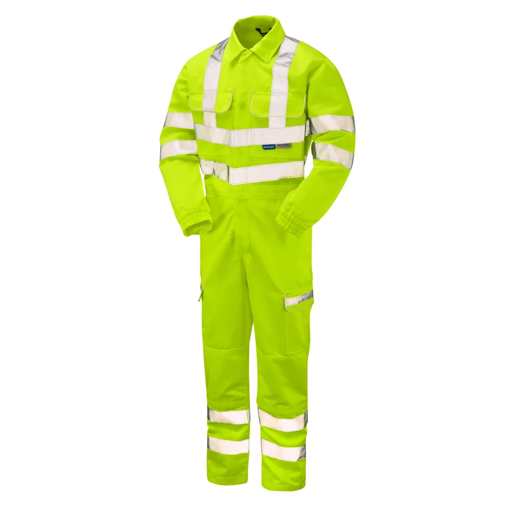 Pulsar Protect Hi Vis жълт гащеризон P349 Pulsar Workwear