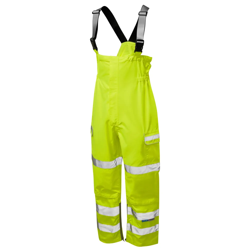 Pulsar Protect Hi Vis жълти водоустойчиви гащеризони P521 Pulsar Workwear