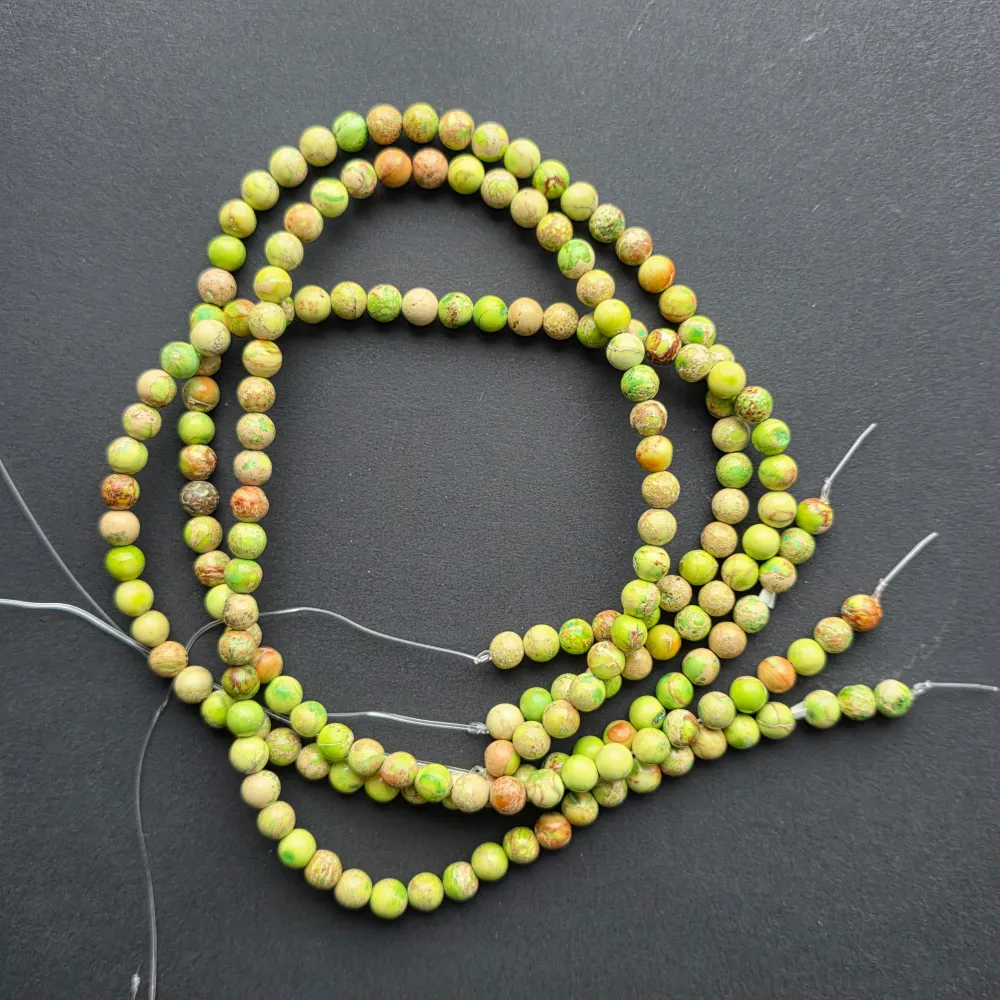 Мъниста мъниста полускъпоценни камъни сфери REGALIT GREEN