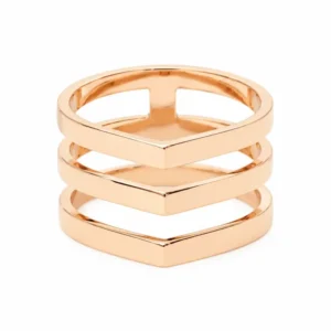 Repossi Antifer - Многоредов пръстен от 18-каратово розово злато
