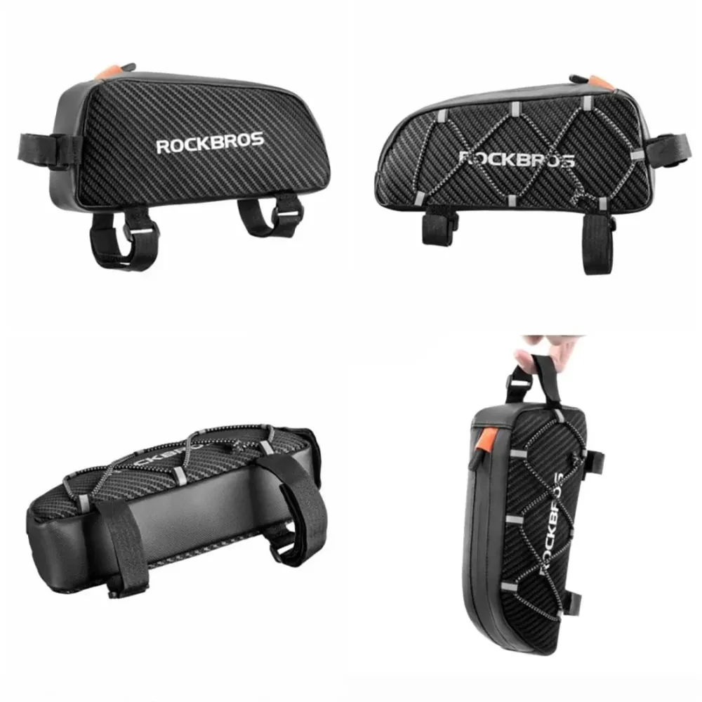 Калъф за рамка за велосипед Rockbros 039BK 1 л с тъкан - черен