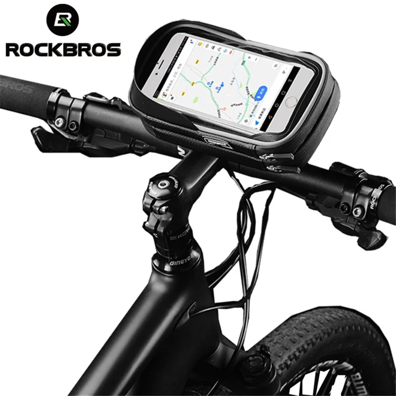 Водоустойчив калъф за телефон Rockbros 6 инча с тъчскрийн