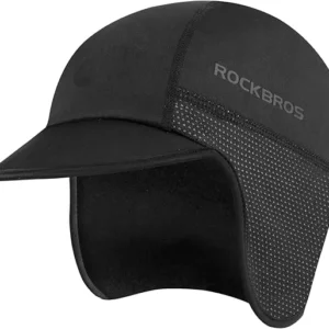 Зимен велосипеден калпак ROCKBROS топъл и еластичен