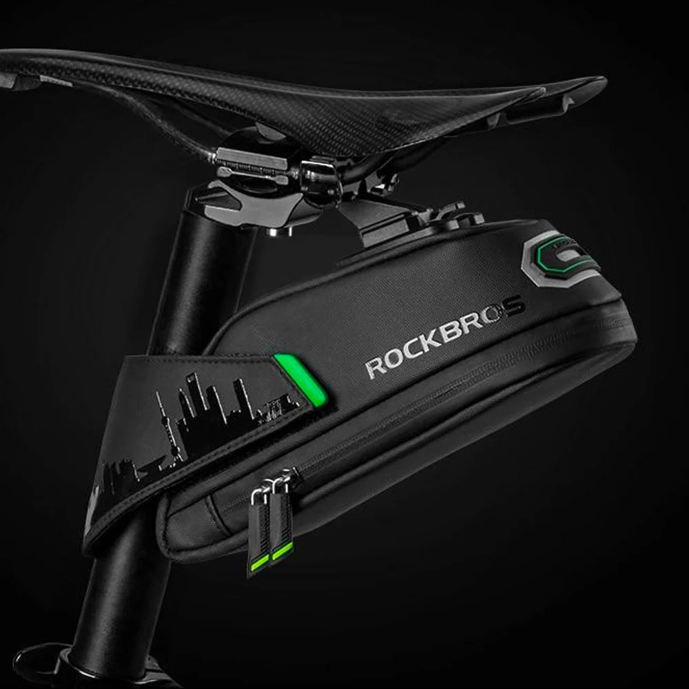 Велосипедна седалкова чанта Rockbros C27-1 черна