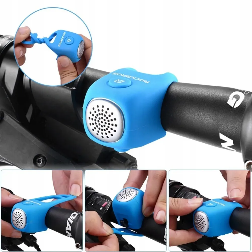 Rockbros CB1709BK електронен велосипеден звънец