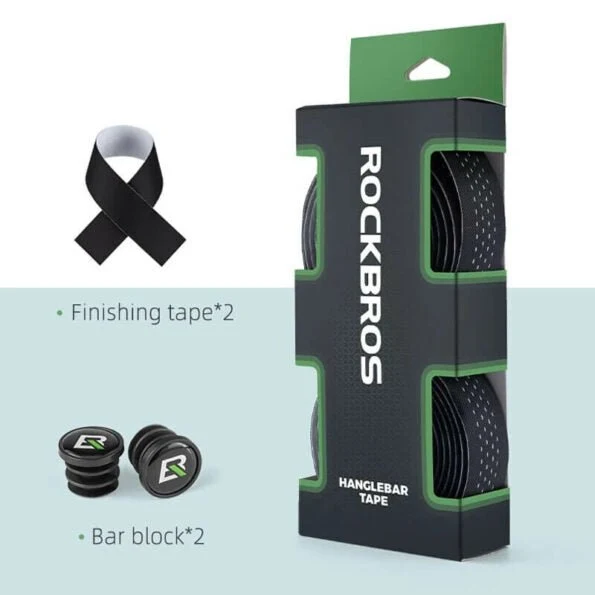 ROCKBROS лента за кормило на велосипед PU Eva, противохлъзгаща, мека