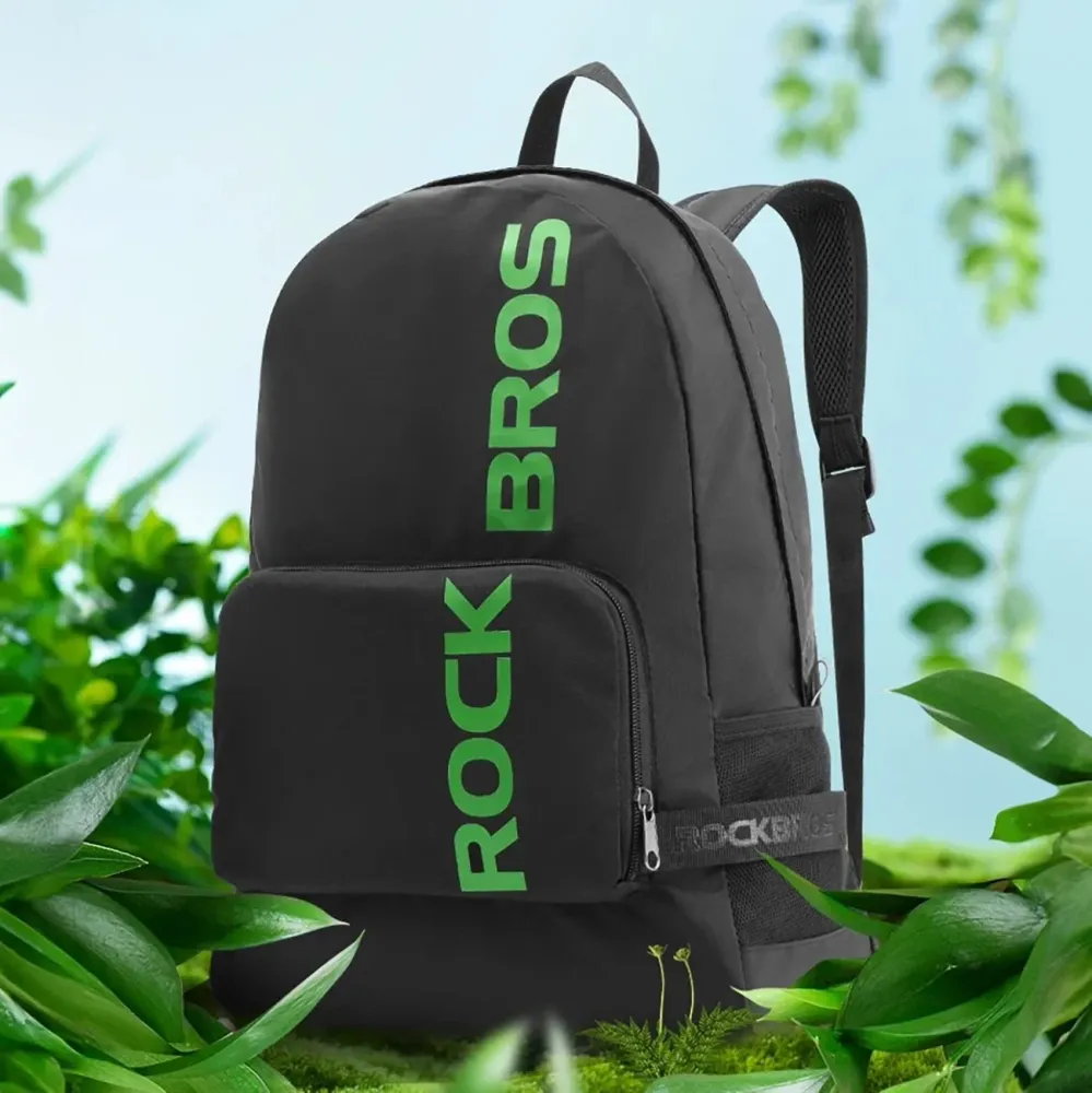 Сгъваема спортна раница Rockbros H10-BK 18 L - черна