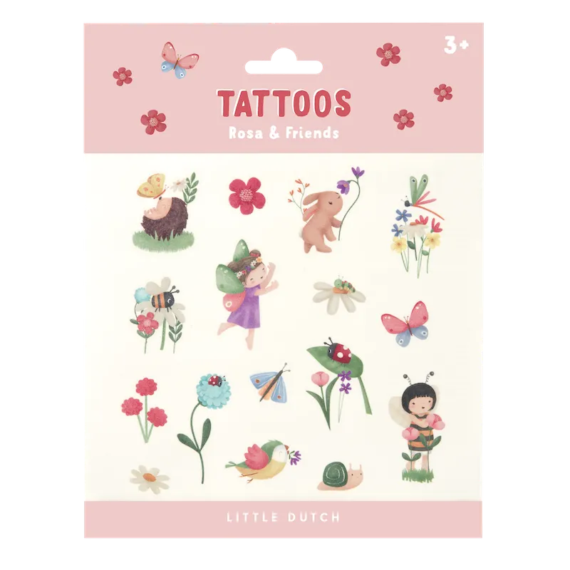Татуировки Rosa Little Dutch