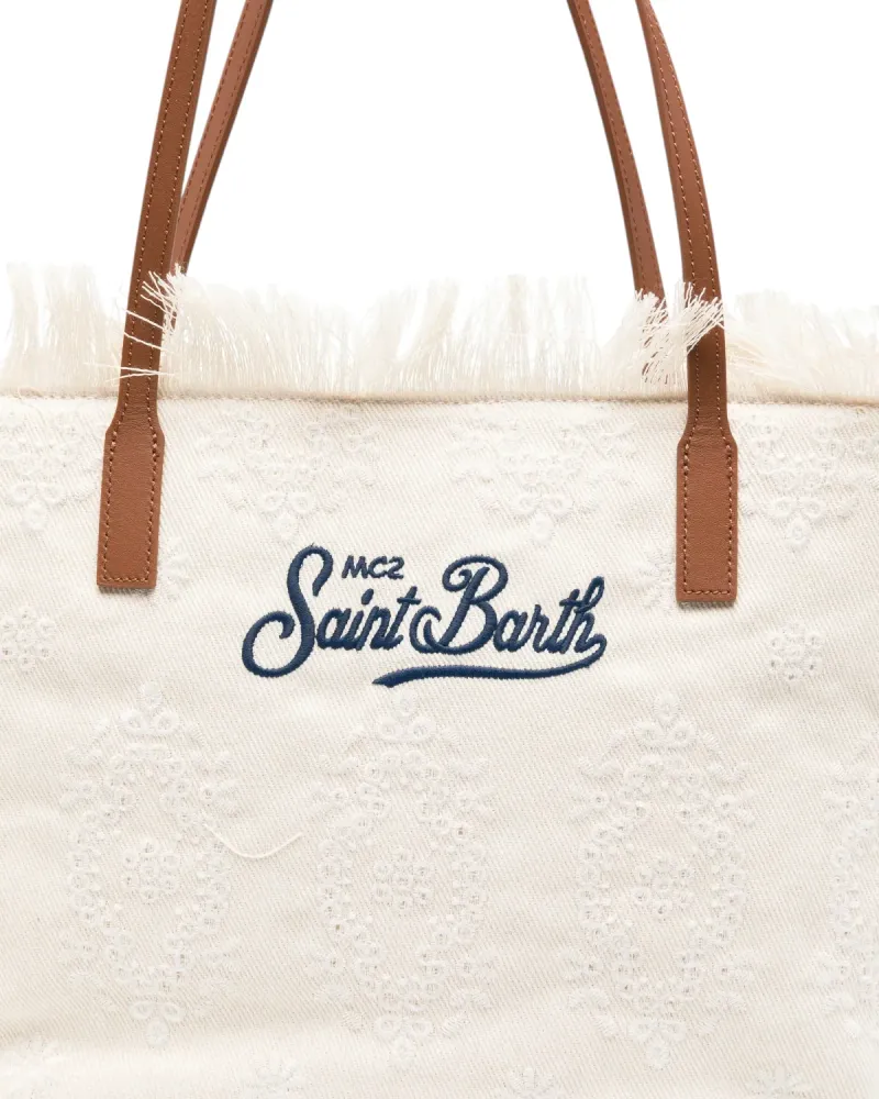 Saint Barth regular City bag Sangallo Fringes
