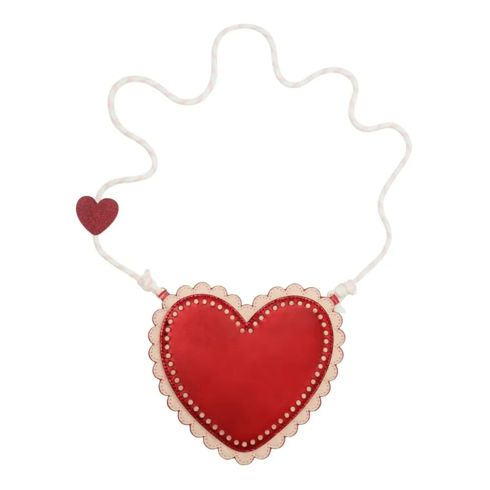 Чанта Scalloped heart