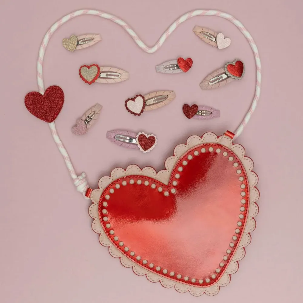 Чанта Scalloped heart