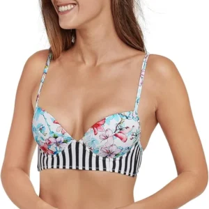 Дамски бански горнище с банели Schiesser Mix & Match