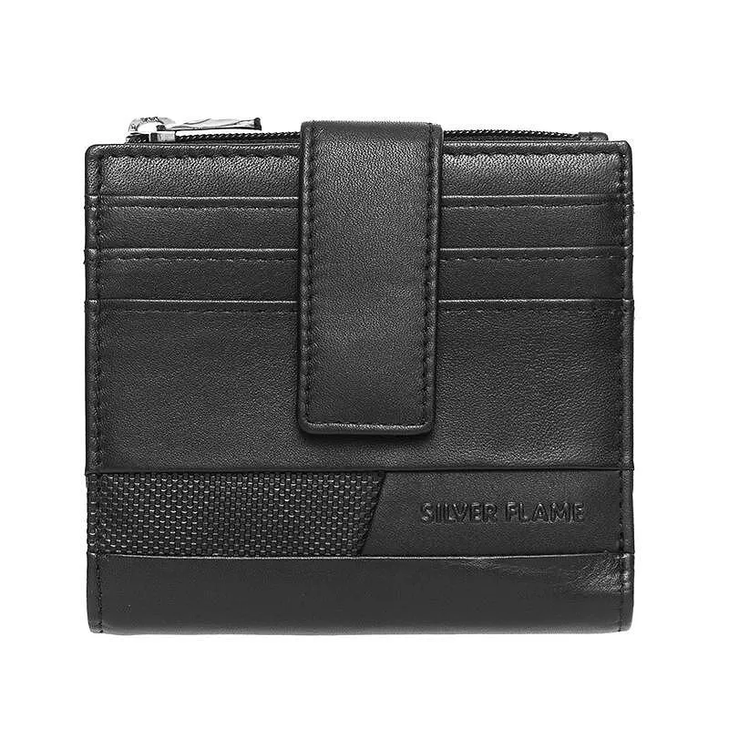 SFJ28501 Мъжки Портфейл Silver Flame от Естествена Кожа