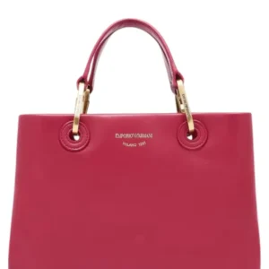 Small Nappa Leather Shopper Shoulder Strap and Matching Clutch