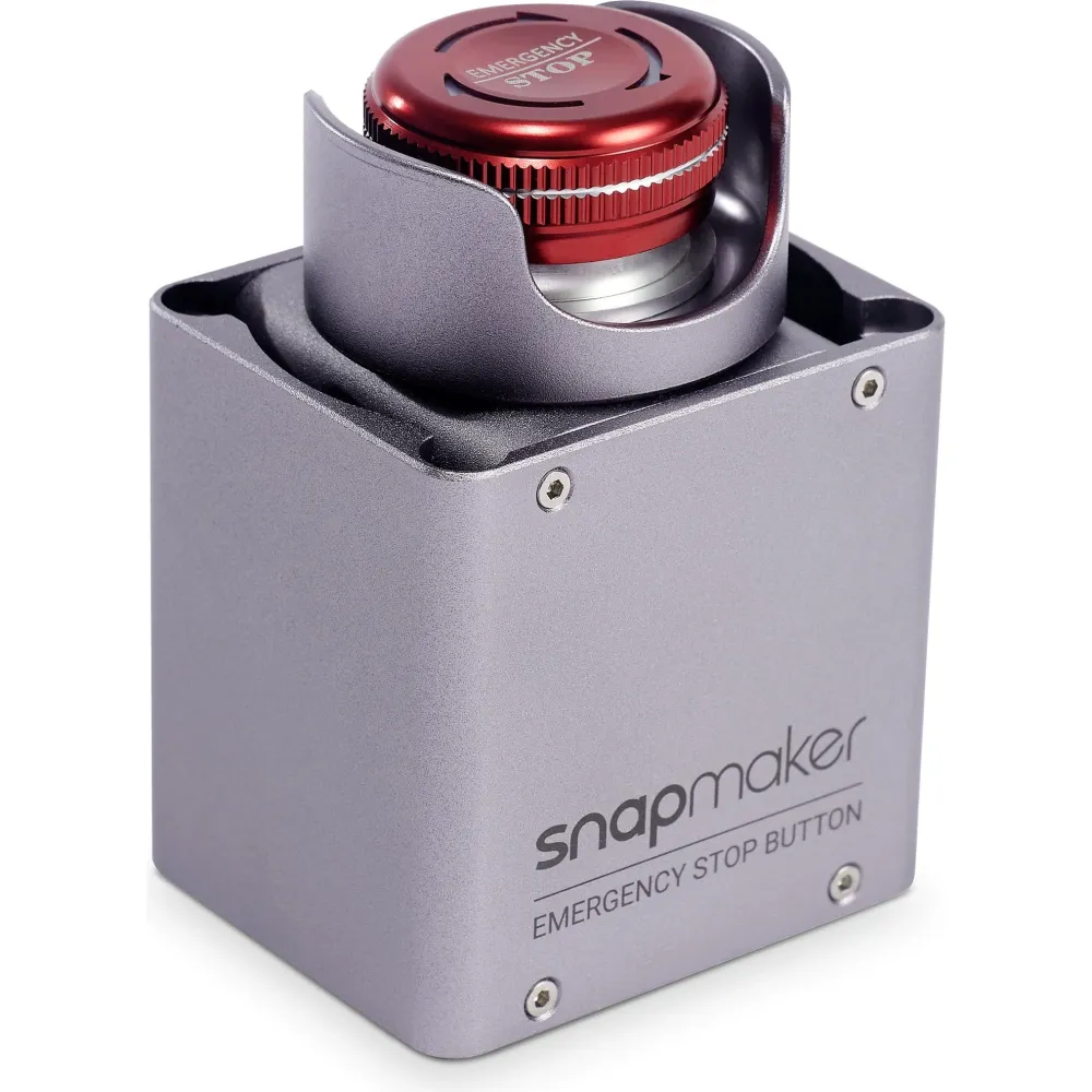 Snapmaker 2.0 бутон за аварийно изключване
