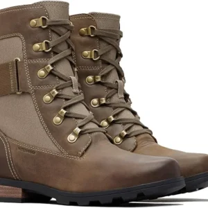 Дамски водоустойчиви боти Sorel Emelie Conquest, кафяви