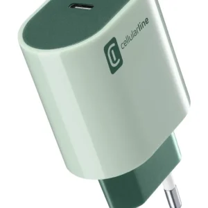 Зарядно Style Color 220V PD USB-C 20W, Зелено
