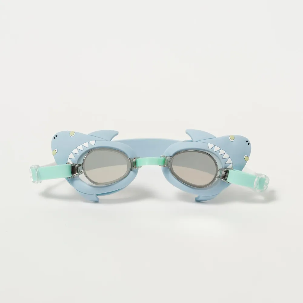 SUNNYLiFE Детски Очила за Плуване Salty Shark Aqua