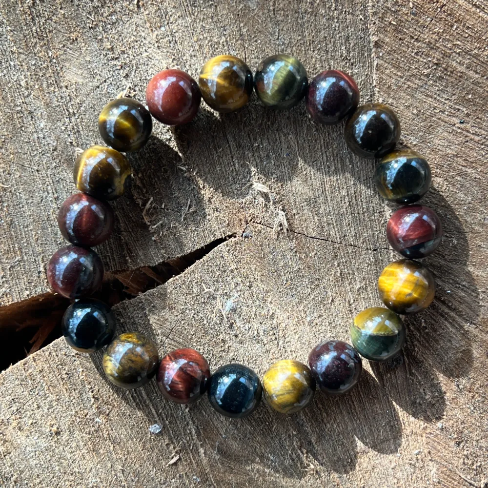 Микс за гривна Tiger Eye 10-11 mm