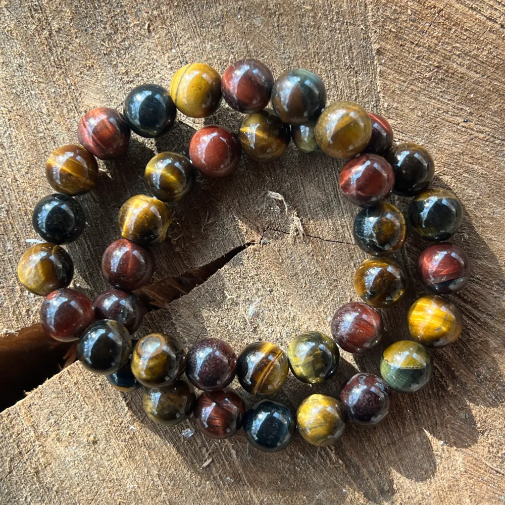 Микс за гривна Tiger Eye 10-11 mm