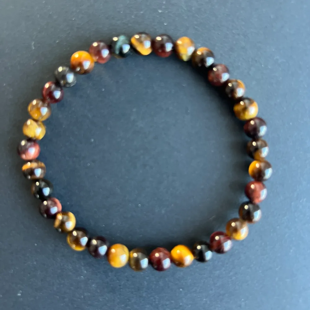 Мъжка гривна Tiger Eye Mix 6 мм