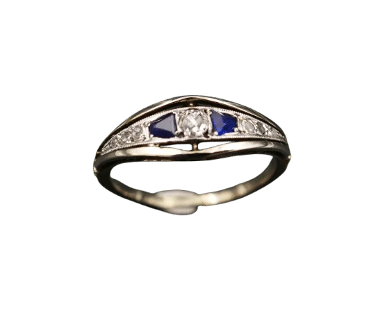 Жартиерен пръстен Диаманти Verneuil Sapphire