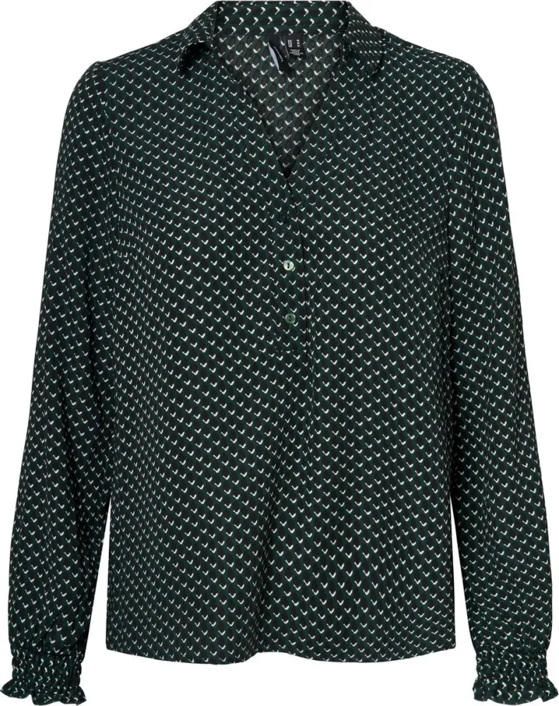 VERO MODA Дамска блуза с дълъг ръкав