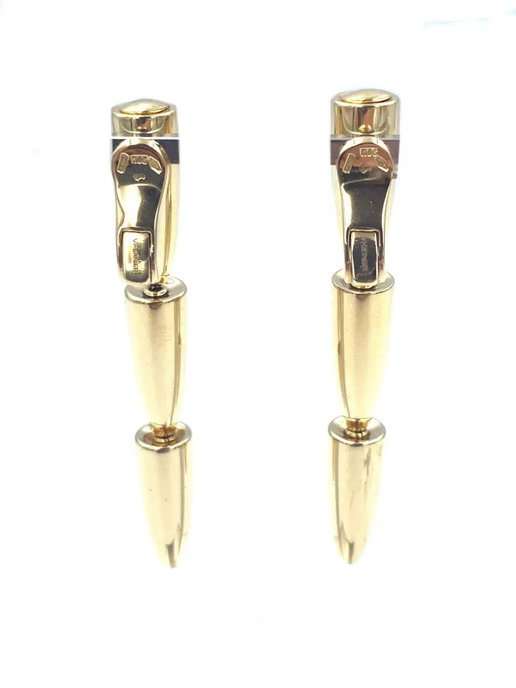Обеци VHERNIER Calla от розово злато