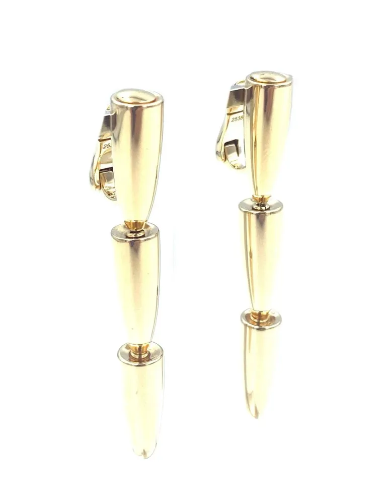 Обеци VHERNIER Calla от розово злато