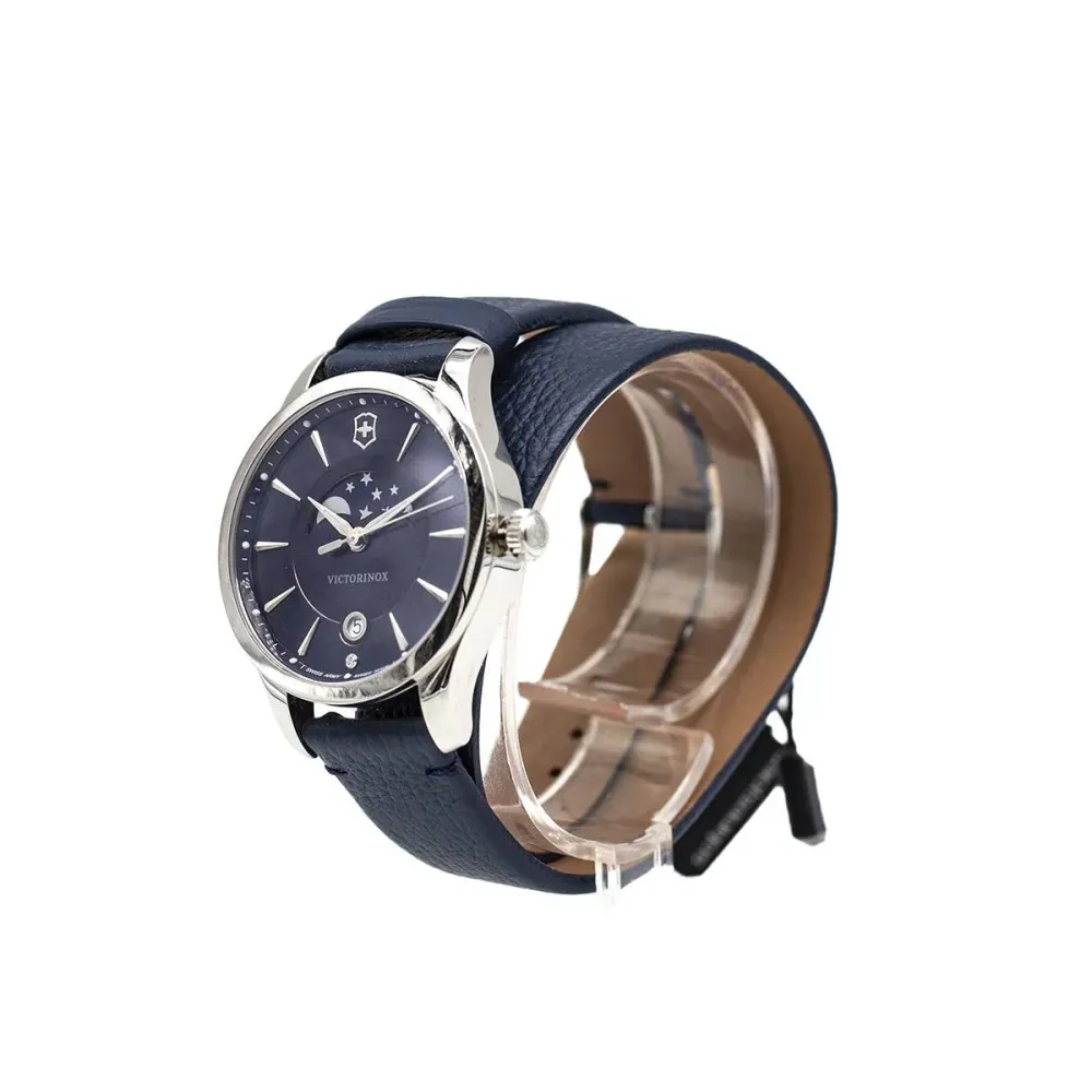 Victorinox Lady Lunar V241755 - Дамски часовник от стомана с диамант