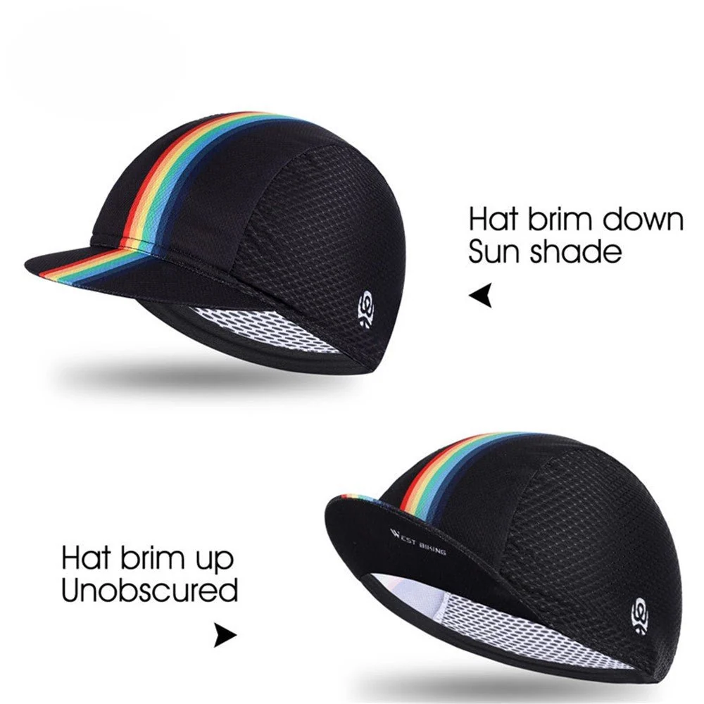 Лятна шапка против UV WEST BIKING YP0201298 обръщаща се - Синя