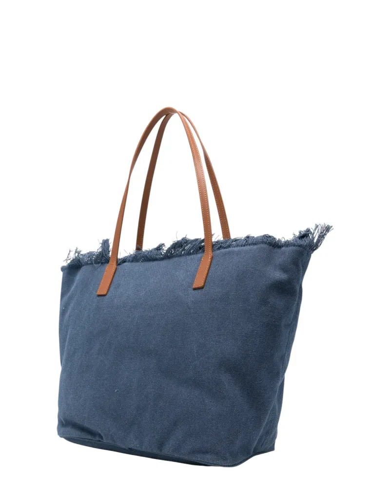 Women's Canvas Shopper Fringes