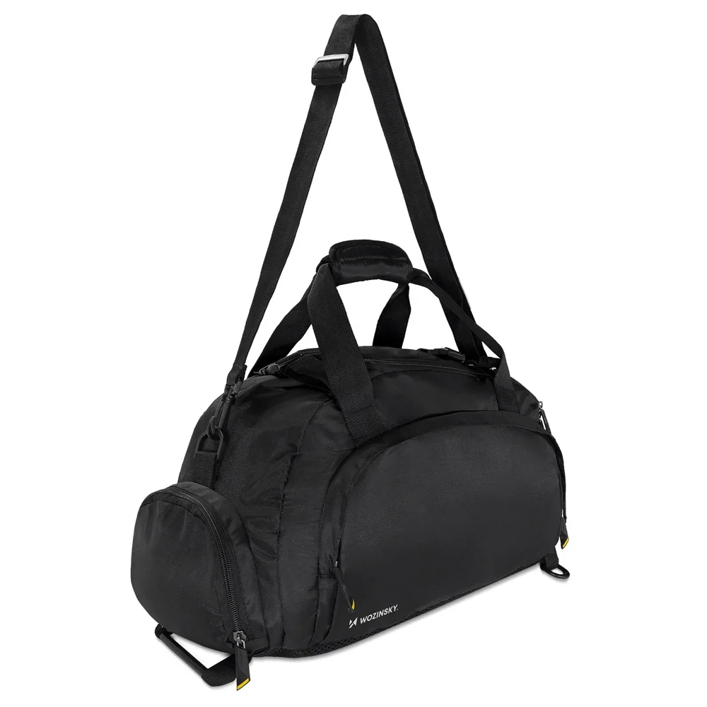 Пътна и спортна чанта Wozinsky 40x20x25 см - Черна