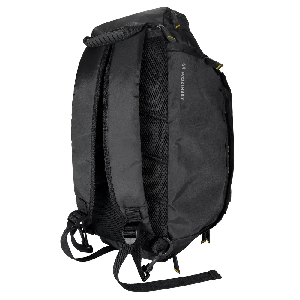 Пътна и спортна чанта Wozinsky 40x20x25 см - Черна