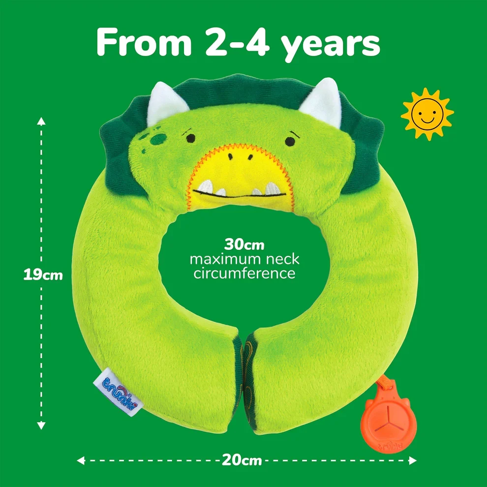 Възглавничка за Пътуване Yondi Dudley Green Trunki