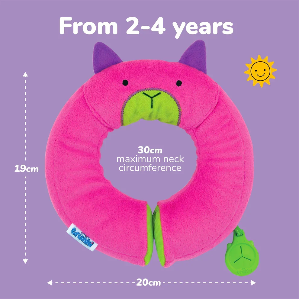 Възглавничка за Пътуване Yondi Pink Trunki