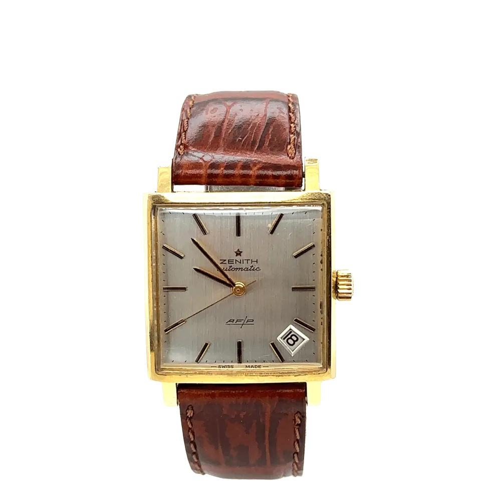 ZENITH - Винтидж автоматичен часовник от жълто злато
