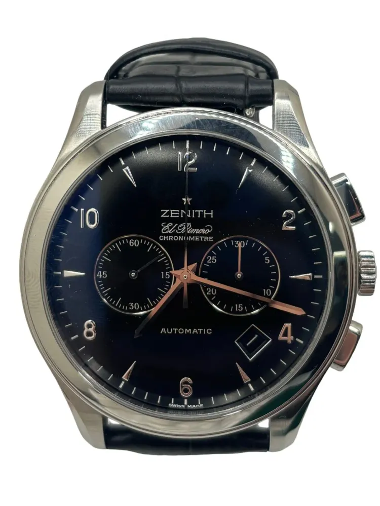 Zenith El Primero - Автоматичен стоманен хронограф часовник