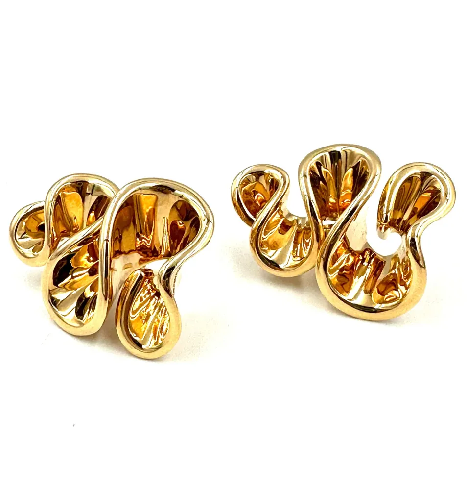ДЕ ГРИСОГОНО. Обеци Zigana 18K розово злато