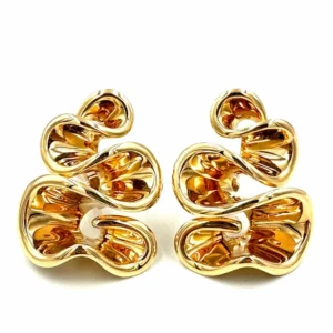 ДЕ ГРИСОГОНО. Обеци Zigana 18K розово злато
